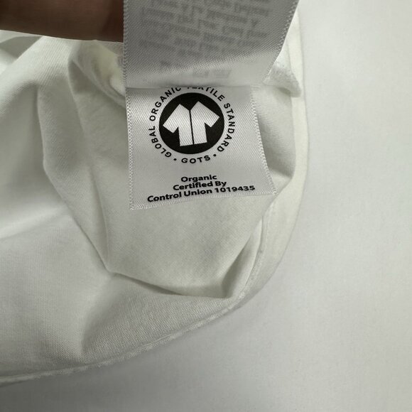 Everlane Uniform Men's NWOT White The Organic Crew Neck Athleisure T-Shirt L/C42 - Picture 5 of 9